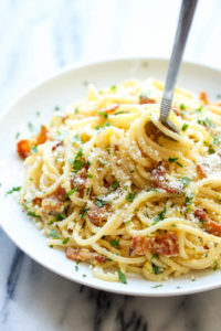 bacon carbonara