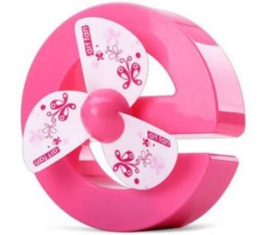 pink fan